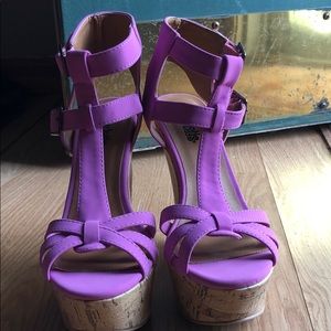 Purple wedges
